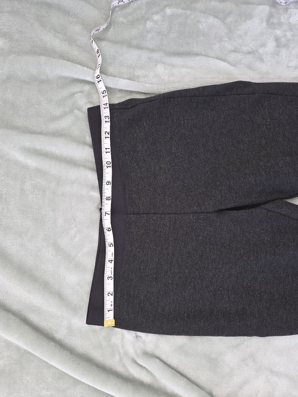 J. Crew Women's Dark Heathered Charcoal Legging - Picture 4 of 5